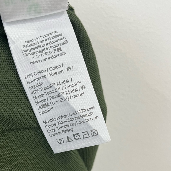 J. Crew Lightweight Jogger Pants Cotton Tencel  BA130 Drawstring Green 12 - Picture 9 of 9